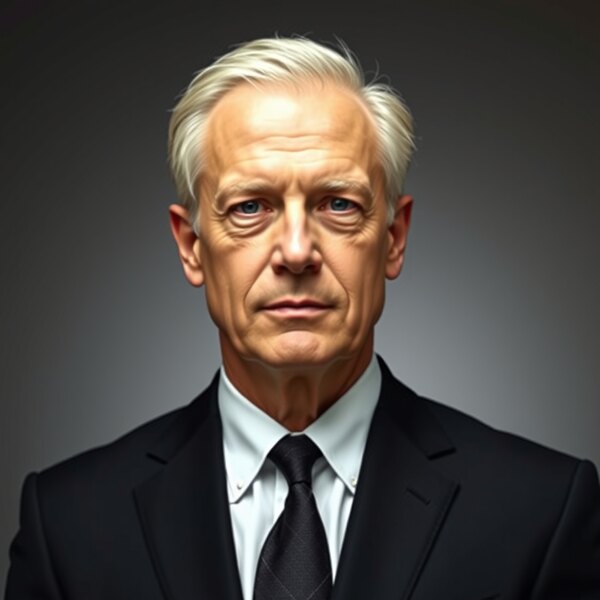 AI-generated portrait representing Damien Croft